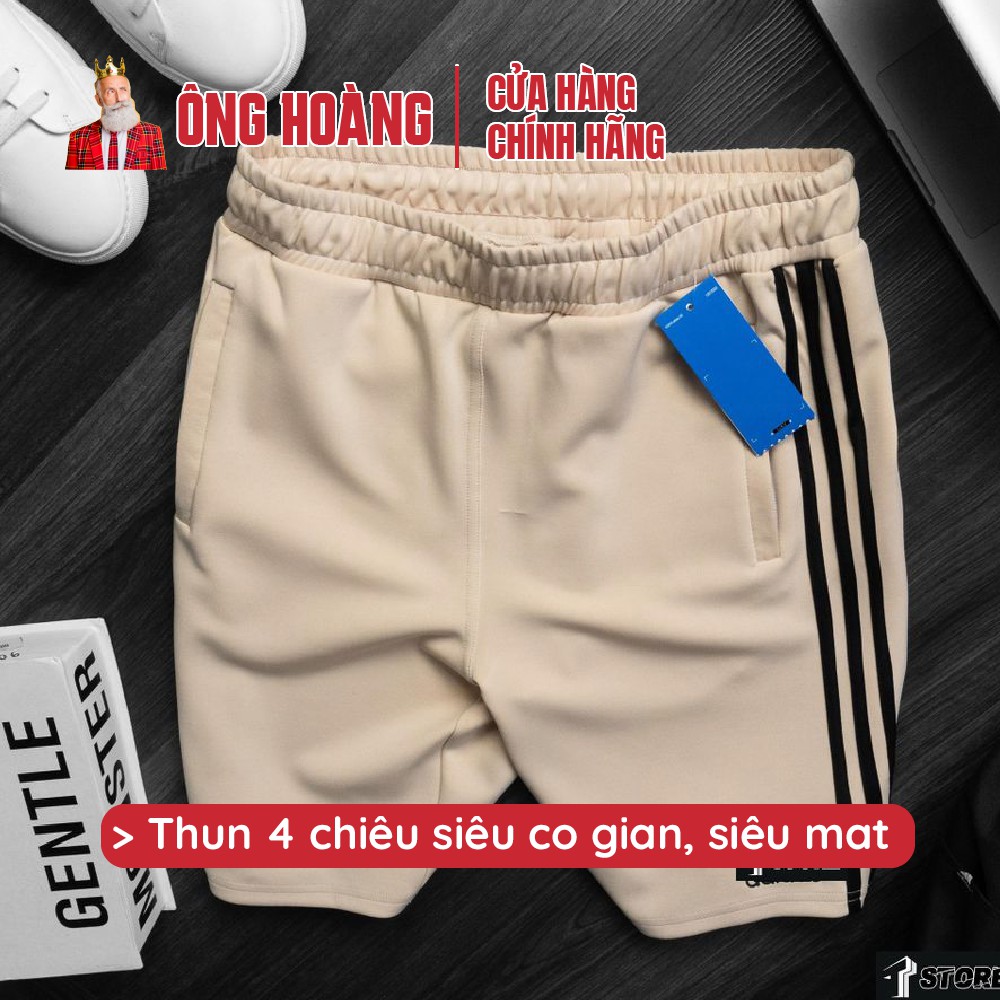 Quần short thể thao nam, tập gym, đá banh, thun thể thao dày dặn, co giãn tốt, thun lạnh 3 gạch | BigBuy360 - bigbuy360.vn