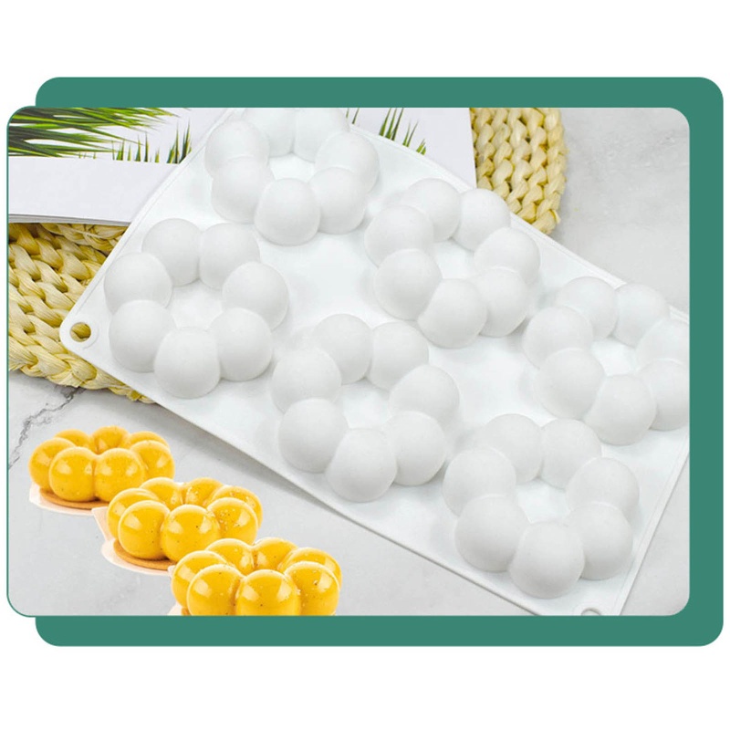 Khuôn Làm Bánh/ Sô Cô La 6 Ngăn Tiện Dụng