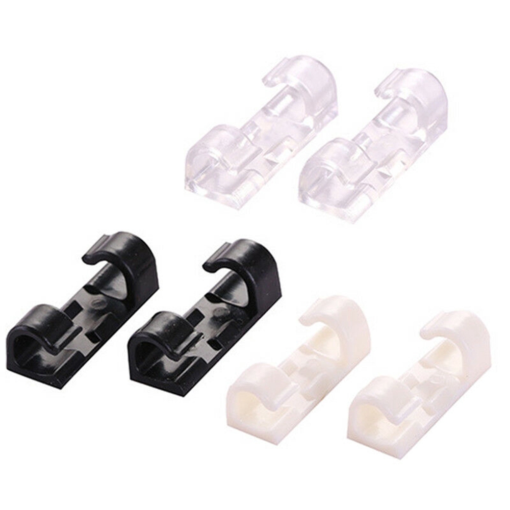 Bộ 20 kẹp dây cáp dính bàn chống rối tiện lợi