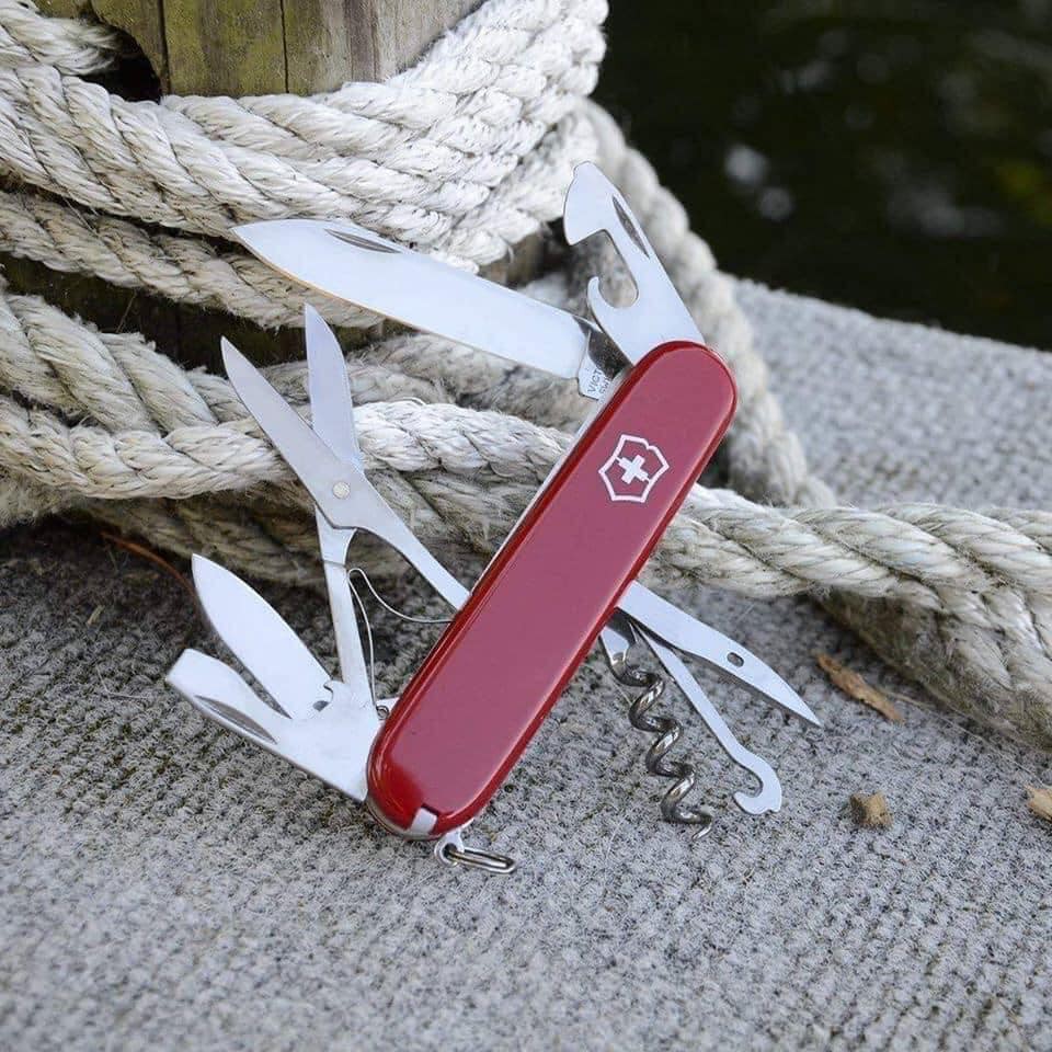 Dao gập đa năng Victorinox Huntsman - 15 chức năng ⚜️Hàng Authentic⚜️