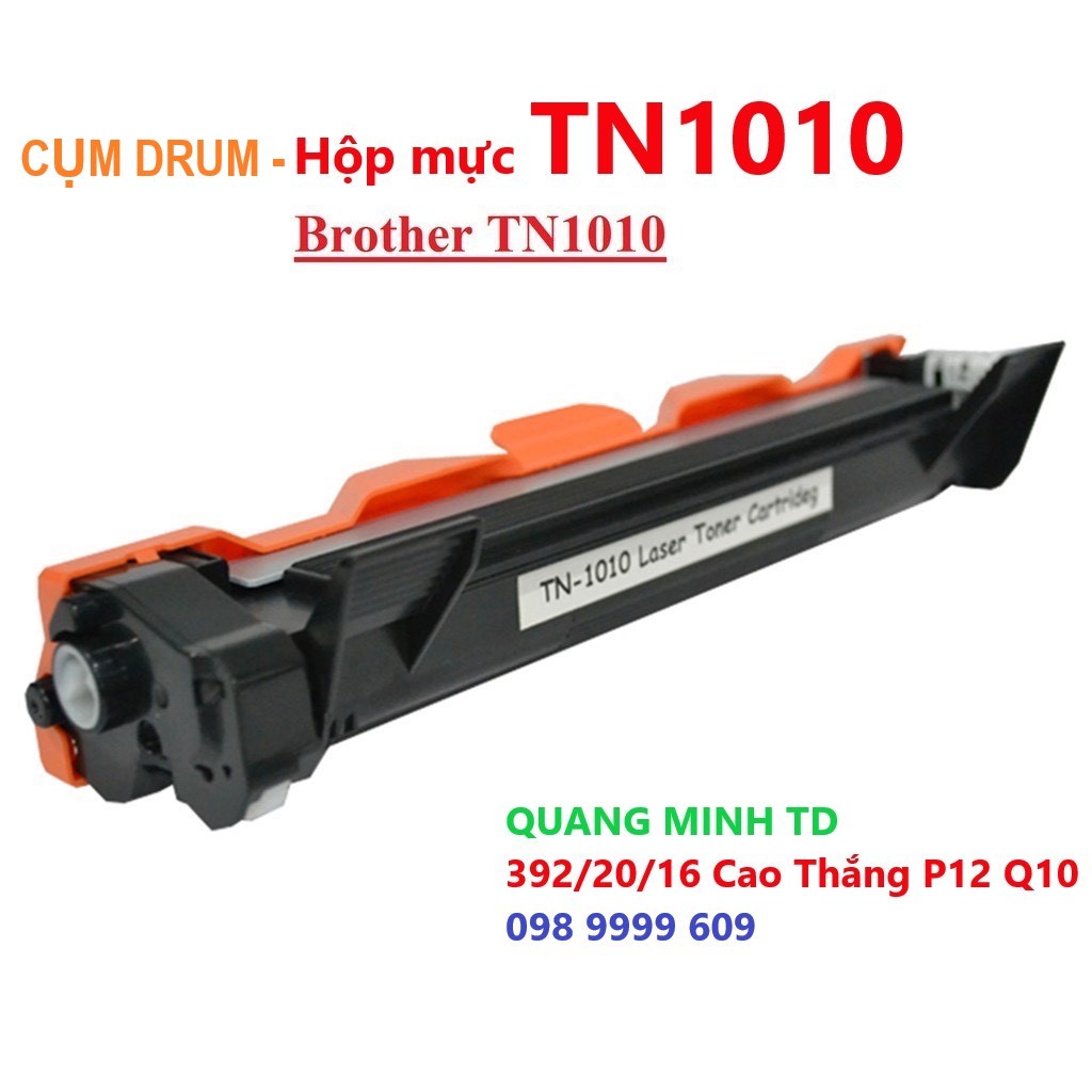 Hộp mực & Cụm Drum Brother TN -1010 - Brother HL-1111/1201/1211W,1210;DCP 1510/1511/1610