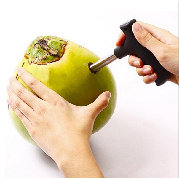 [HCM] Dụng Cụ Đục Lỗ Trái Dừa Khui Dừa Siêu Nhanh An Toàn Vệ Sinh Cực Tiện Lợi