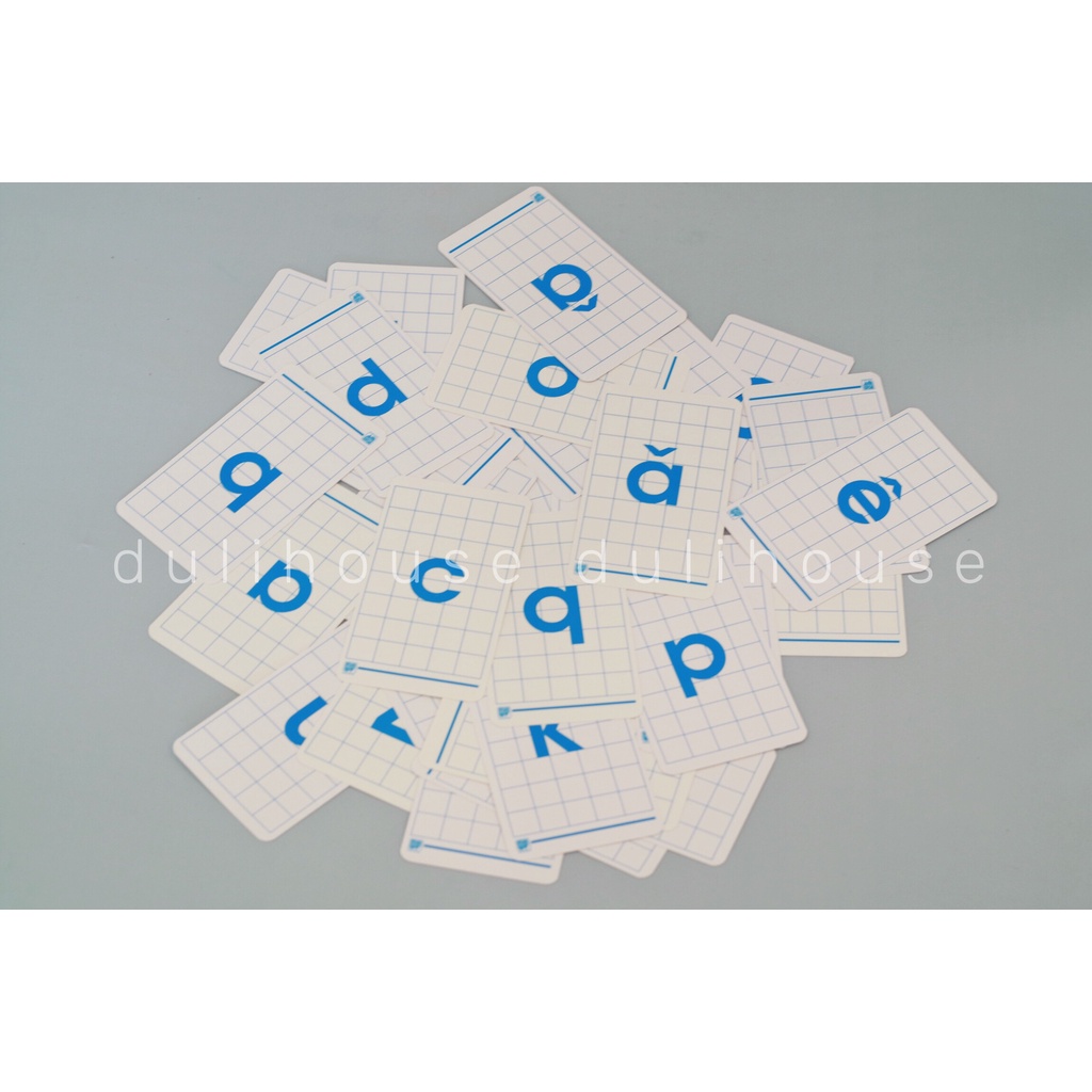 Flashcard bảng chữ cái Tiếng Việt - Giúp bé dễ dàng nhận biết &amp; ghi nhớ, hàng Việt Nam chất lượng cao