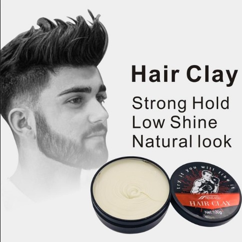 [CHÍNH HÃNG] SÁP VUỐT TÓC HAIR CLAY HENG KOU TẶNG KÈM LƯỢC TẠO KIỂU CHAOBA