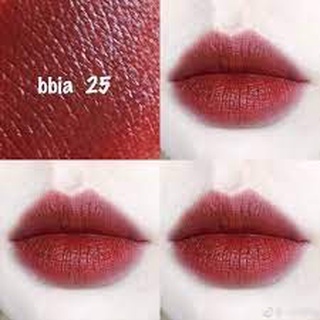 Son kem Bbia 25 màu đỏ nâu đất