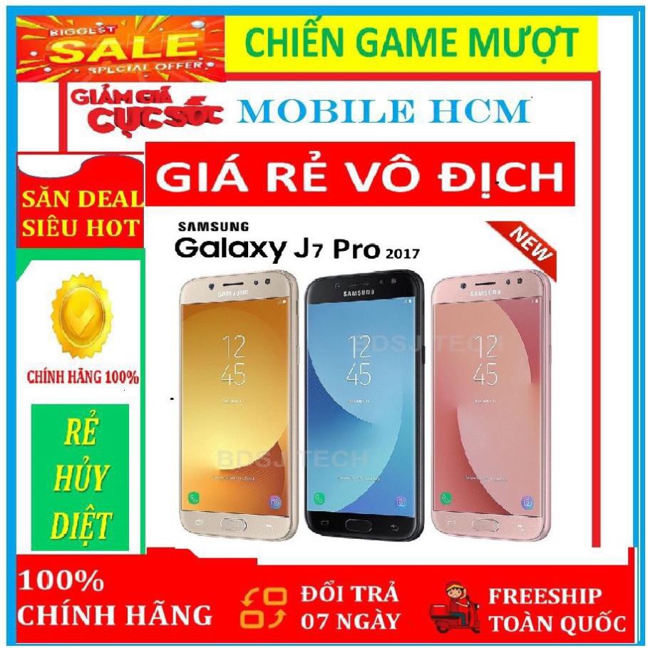 điện thoại Samsung Galaxy J7 Pro 32G ram 3G mới Chính Hãng - Chơi PUBG/FREE FIRE mượt