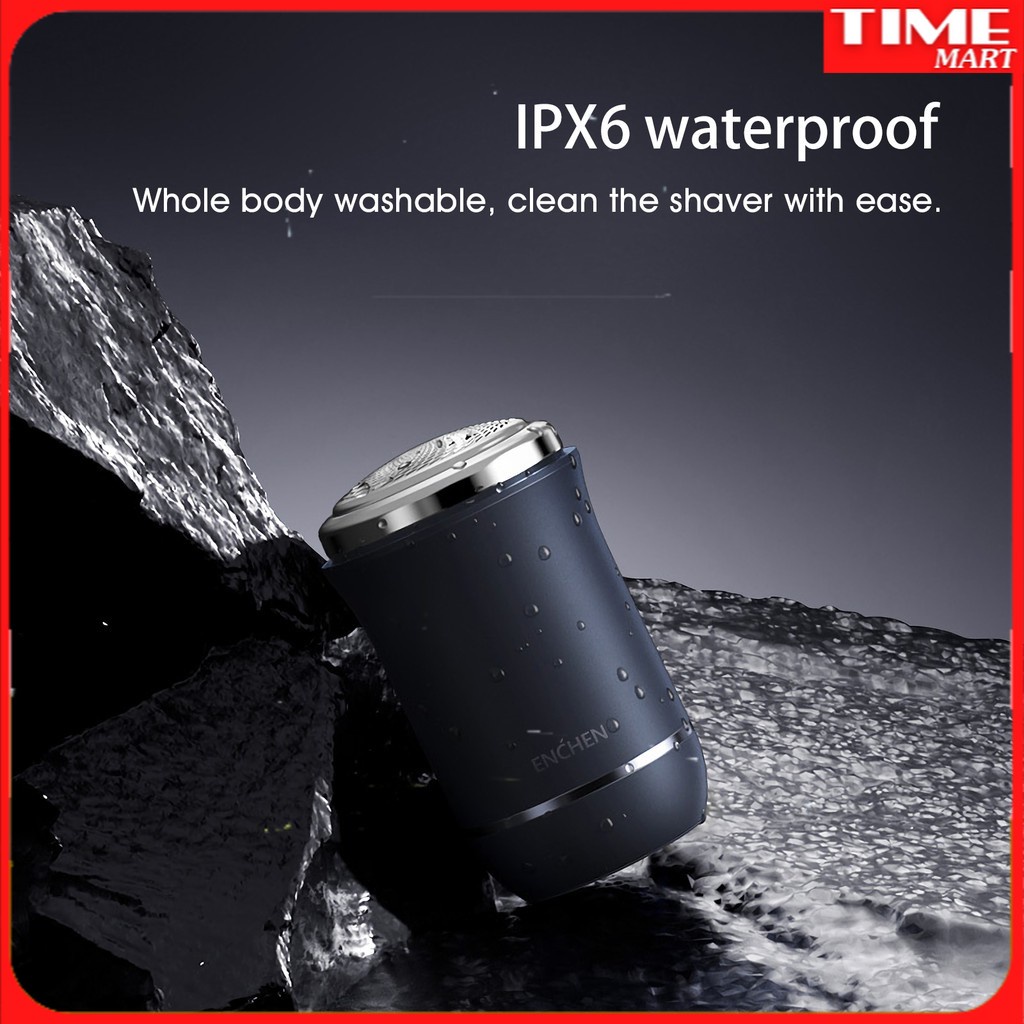 [CHÍNH HÃNG] Máy cạo râu điện mini bỏ túi Xiaomi PINJING ED1 &amp; Enchen Traveller nhỏ gọn tiện lợi du lịch [TIME-MART]