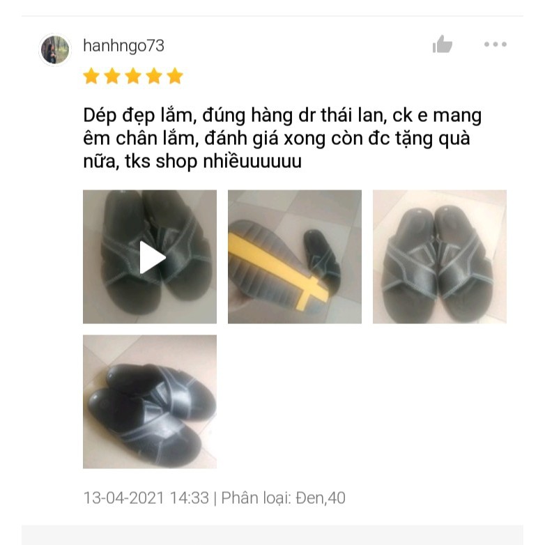 Dép nam Dr - Dép Quai Chéo Dr Thailand fullbox
