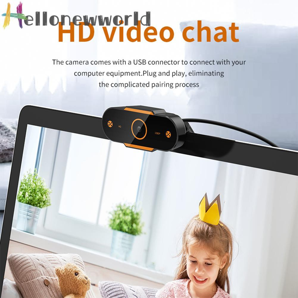 Webcam 1080p Hd Usb 2.0 Chất Lượng Cao