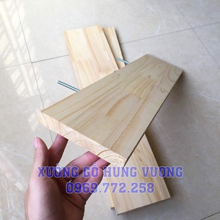 Bộ Kệ Gỗ (40cmx25cm) 4 Thanh Ngang DIY - Gỗ Thông Tự Nhiên
