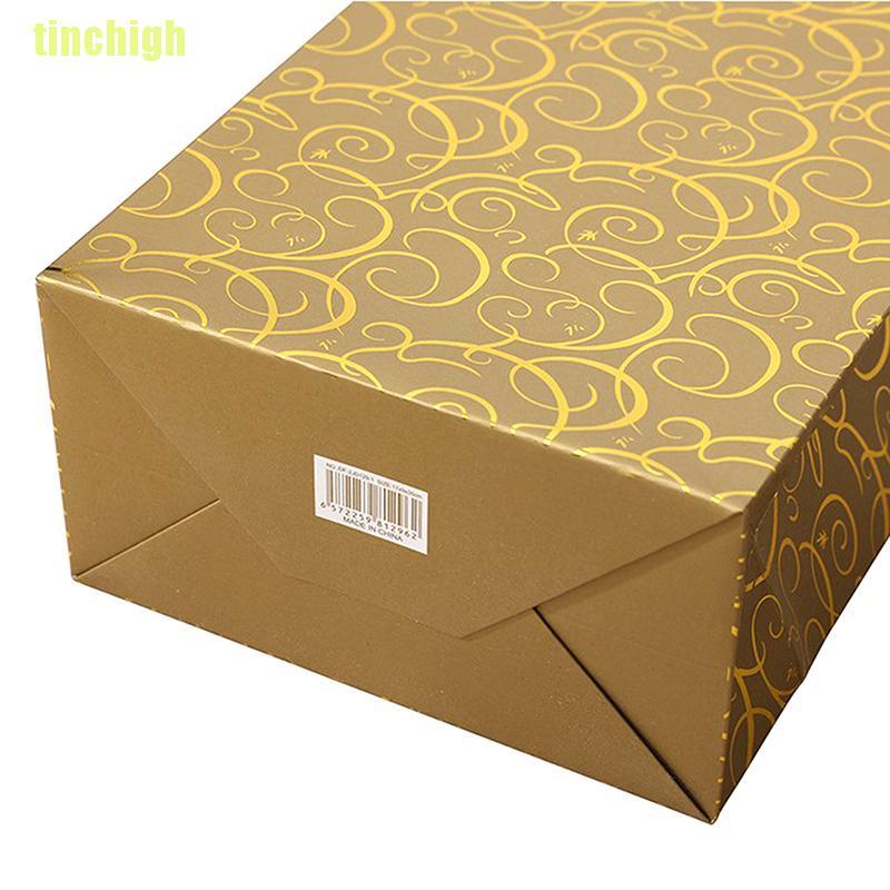 Túi giấy kraft đựng rượu có tay cầm tiện dụng