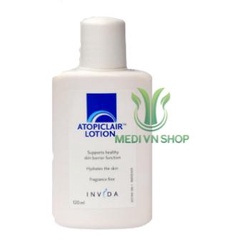 Lotion hỗ trợ viêm da Atopiclair 120ml- Dưỡng ẩm da cơ địa