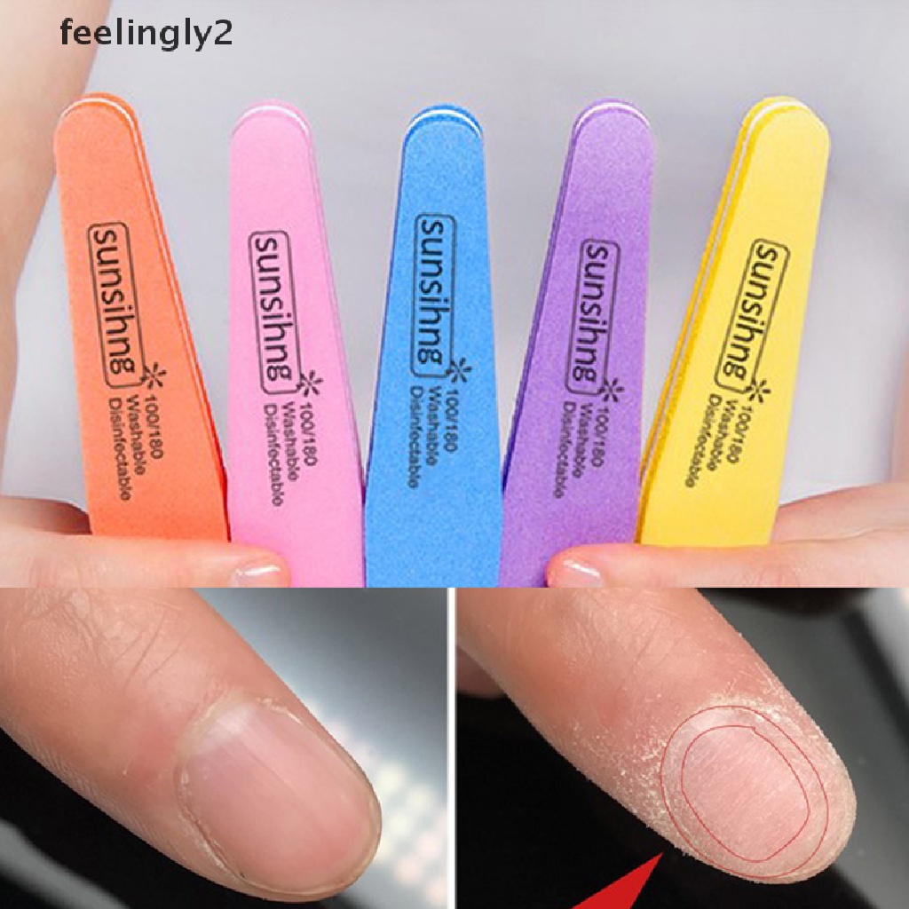 Bộ 10 Cây Dũa Móng Tay Có Thể Giặt Tiện Dụng