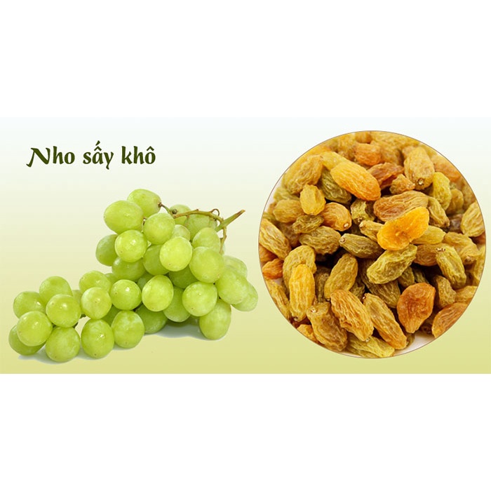 [Mã GROSALE1 giảm 8% đơn 500K] 500GR NHO KHÔ XANH NINH THUẬN SẤY LẠNH - VIETTIN MART