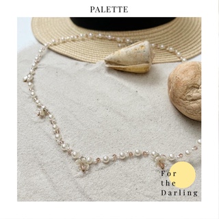 Thắt lưng eo Belly Belt Chain Flower Pearl