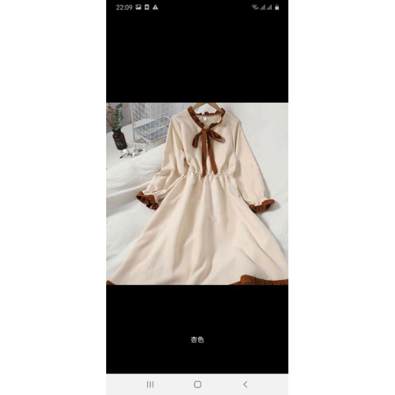 Váy form chữ A dáng tiểu thư siêu xinh - Hàng order