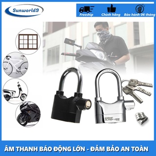 Ổ khóa báo động chống trộm ct02 có còi hú, ổ khóa chống trộm xe máy, chống trộm, chống cắt