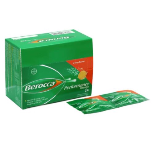 Viên sủi bổ sung vitamin và khoáng chất Berocca Performance 10 Viên/tuýp