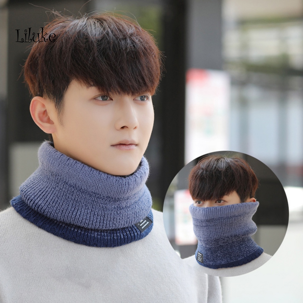 Khẩu Trang Dệt Kim Màu Trơn Giúp Giữ Ấm Cho Nam Và Nữ