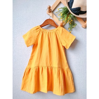 Đầm muslin đuôi cá cho bé gái