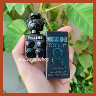 [ CHÍNH HÃNG] Nước hoa mini MOSCHINO TOY BOY Gấu đen 5ml