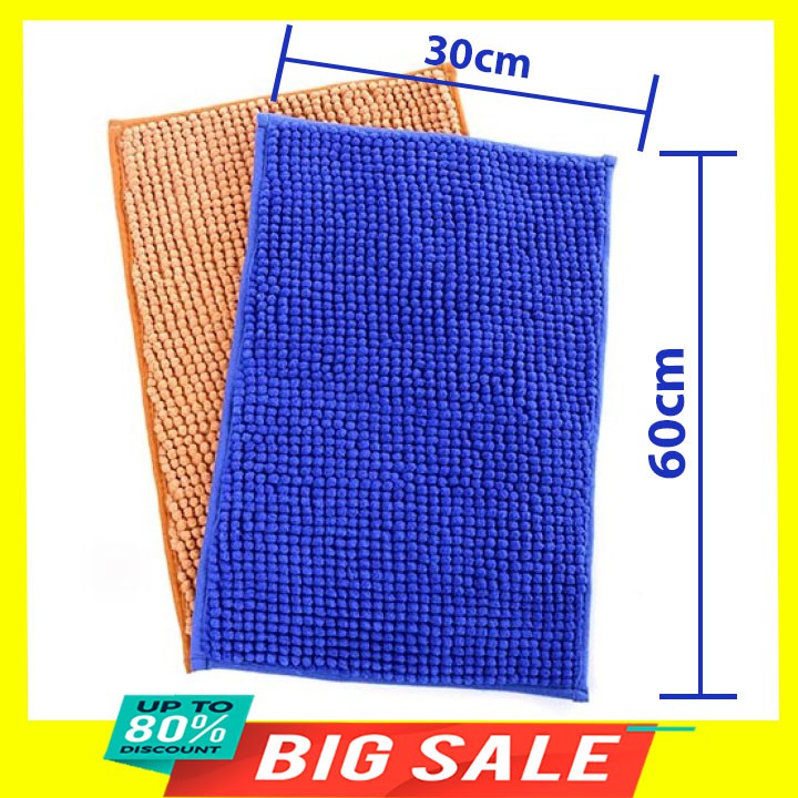 Thảm lau chân hình san hô cỡ to siêu thấm 40x60cm