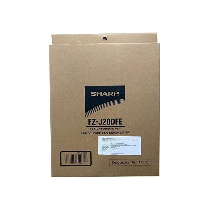 FZ-J20DFE | Màng lọc khử mùi máy lọc không khí hút ẩm Sharp DW-J27FV-S
