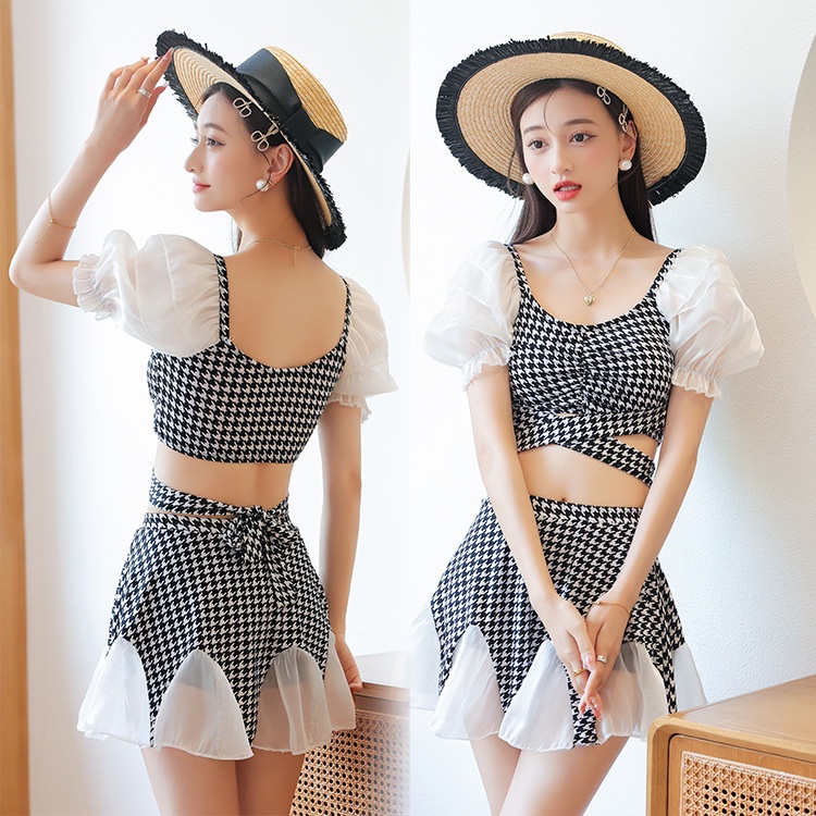 đẹp váy đồ bơi hàn quốc 1 mảnh cho nữ set học sinh đồ tắm biển nữ đồ đi biển nữ một mảnh sexy hoa kín đáo cạp cao Bộ Đồ Bơi Một Mảnh Dáng Ôm Thời Trang Mùa Xuân 2022 Cho Nữ