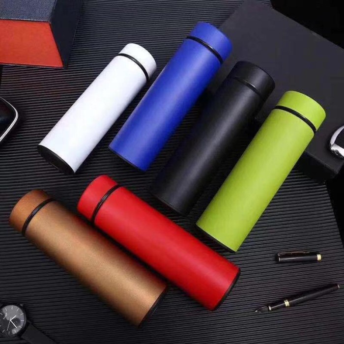 Bình Đựng Nước Nóng mini Bằng Inox Màu Trắng Dễ Thương
