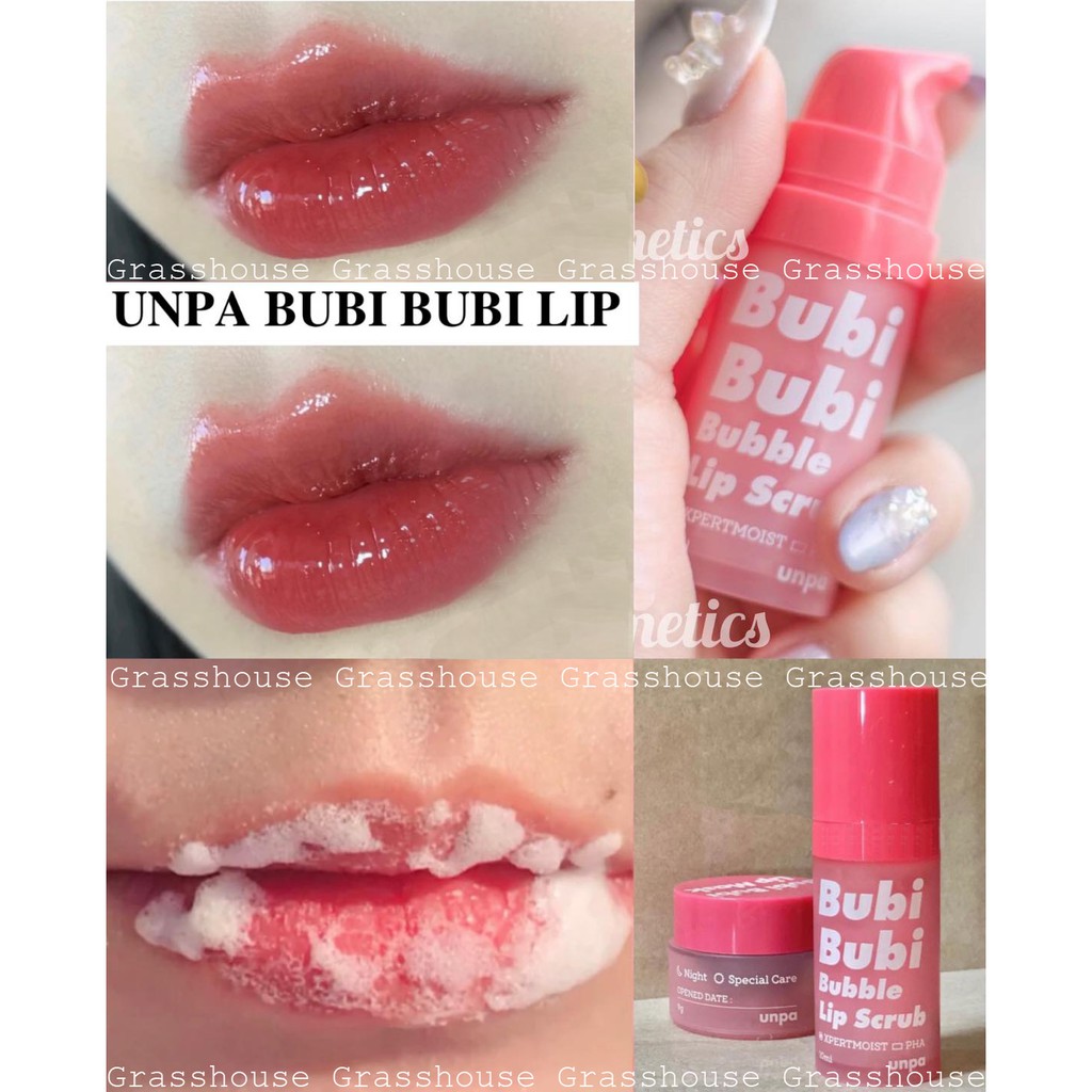 TẨY TẾ BÀO CHẾT MÔI BUBI BIBI LIP BY UNPA | BigBuy360 - bigbuy360.vn