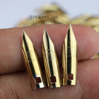 Set 3 ngòi vàng mài thay bút thầy Ánh SH037, SH038 , SH039 ,SH040...