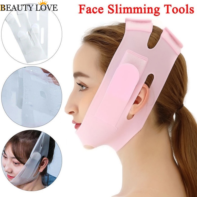 1 Đai Silicone Nano Nâng Cơ Mặt Tạo Cằm Chữ V Thon Gọn Chống Nếp Nhăn