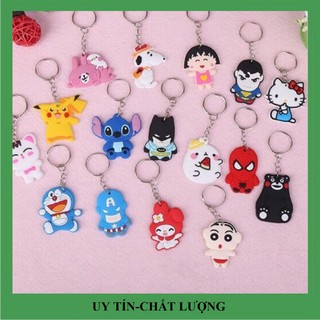 Móc chìa khóa cute hình con vật dễ thương.