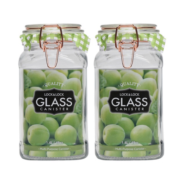 Hũ thuỷ tinh Lock&lock 700-900-1400-2000ml