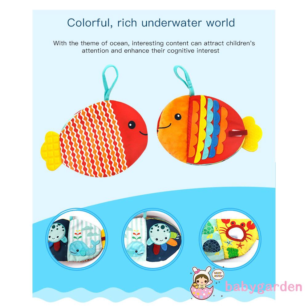 Sách Vải Chủ Đề Sinh Vật Biển Đáng Yêu Cho Bé