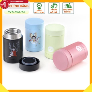 Bình Giữ Nhiệt Tupperware 💕Freeship💕 Mini Thermos 250ml thép không gỉ