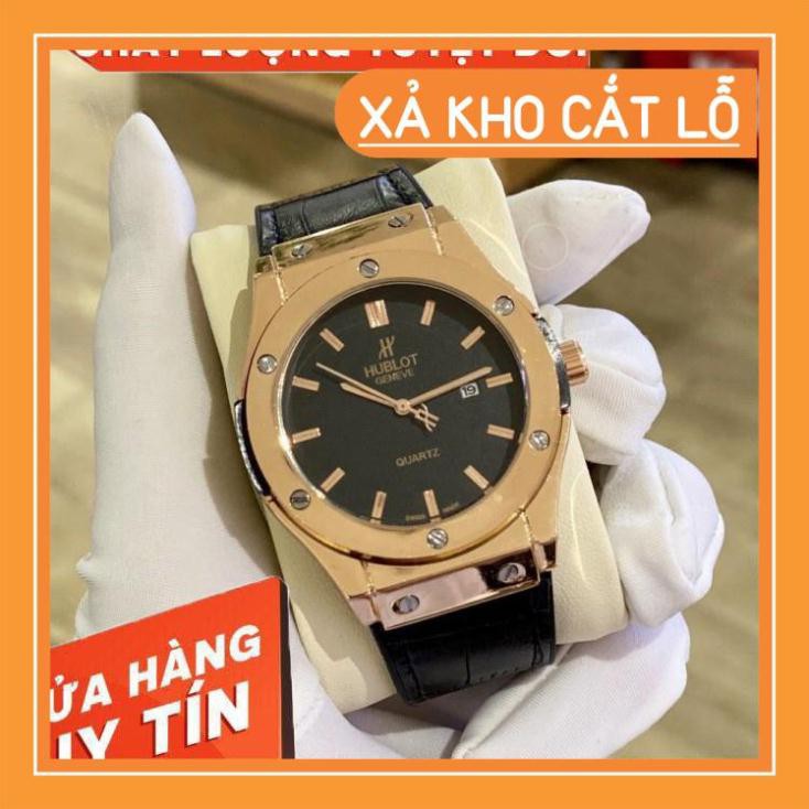 (Hublot)  Đồng hồ nam Hublot - máy pin - nam Size 42 mm Hàng có bảo hành 12 tháng | BigBuy360 - bigbuy360.vn