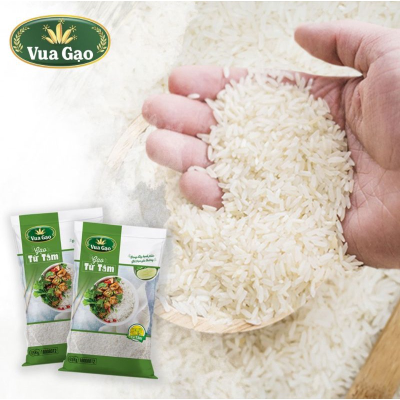 [Liên hệ shop trước khi đặt]Gạo thơm Từ Tâm Vua Gạo 5kg | BigBuy360 - bigbuy360.vn