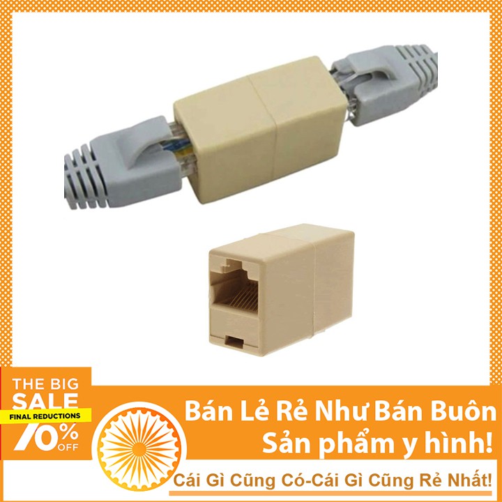 Đầu Nối Dây Mạng Lan RJ45 1 Ra 1
