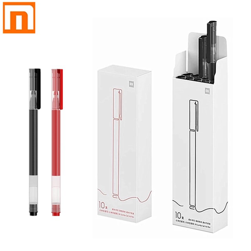 Bộ bút bi nước Xiaomi - bút bi xiaomi - bút ký - bút gel nước mực đen 10c