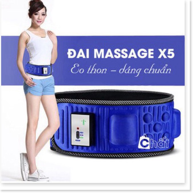 Đai massage tập cơ bụng, giảm mỡ x5 (Giá siêu rẻ)