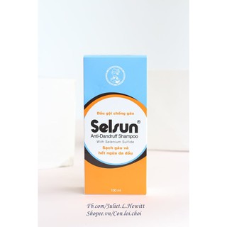 Dầu gội trị gàu Selsun 1% cho người bị gàu nặng đến rất nặng
