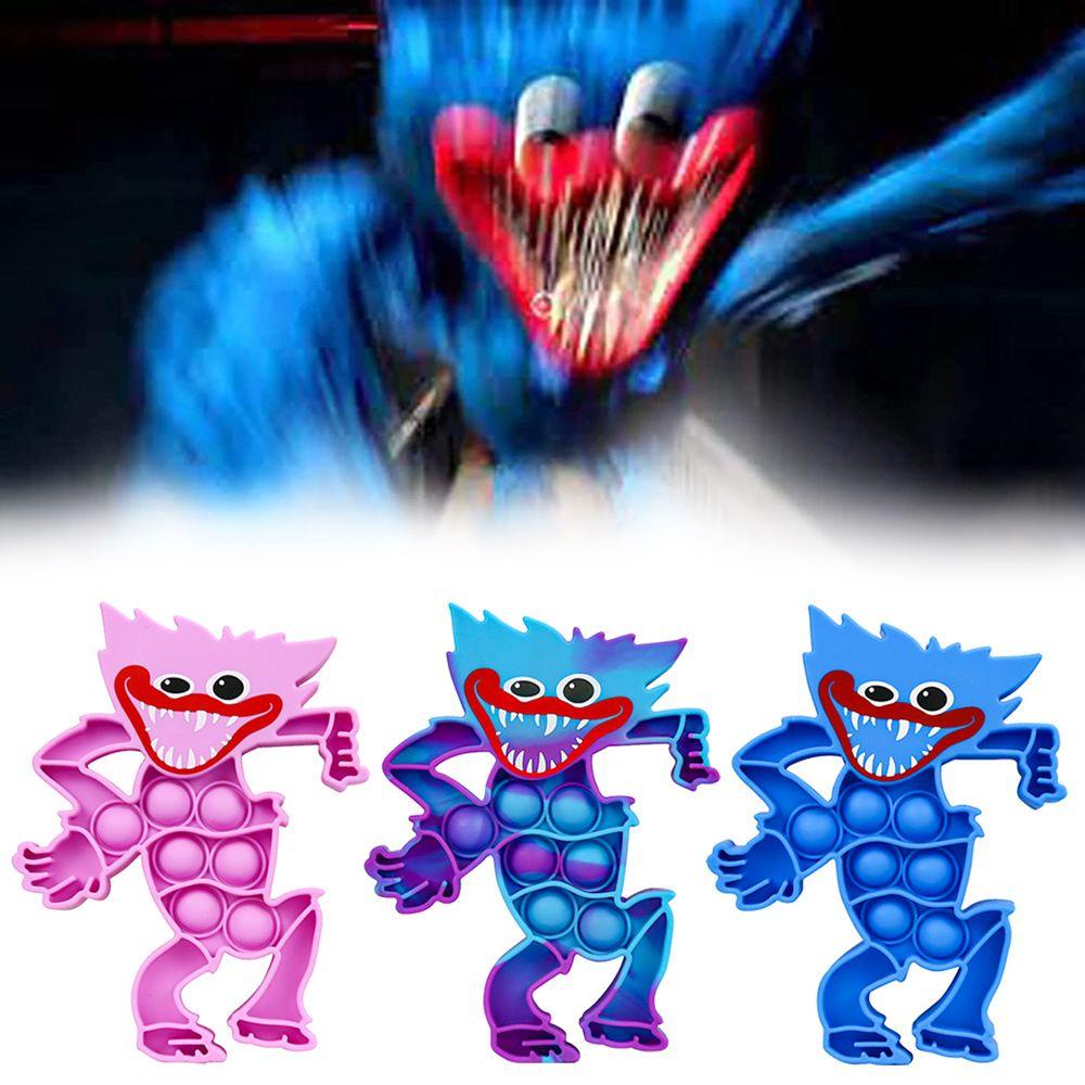 Rebuy1 Đồ Chơi Fidget Spinner BằNg Silicon HìNh Anime Huggy Wuggy ThờI Trang LàM Quà Sinh NhậT