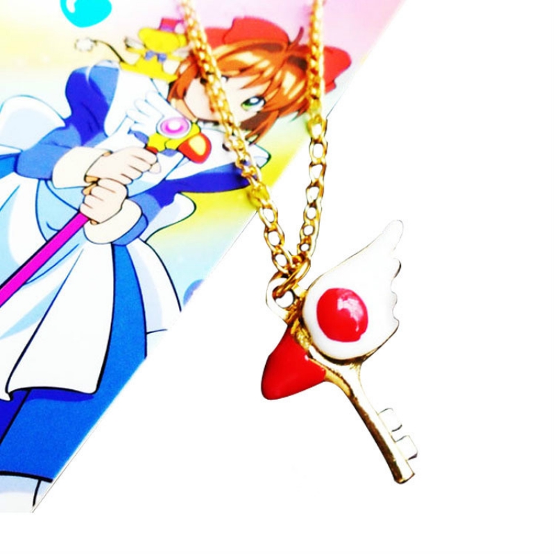 Móc khóa kiểu dáng thủ lĩnh thẻ bài Sakura độc đáo