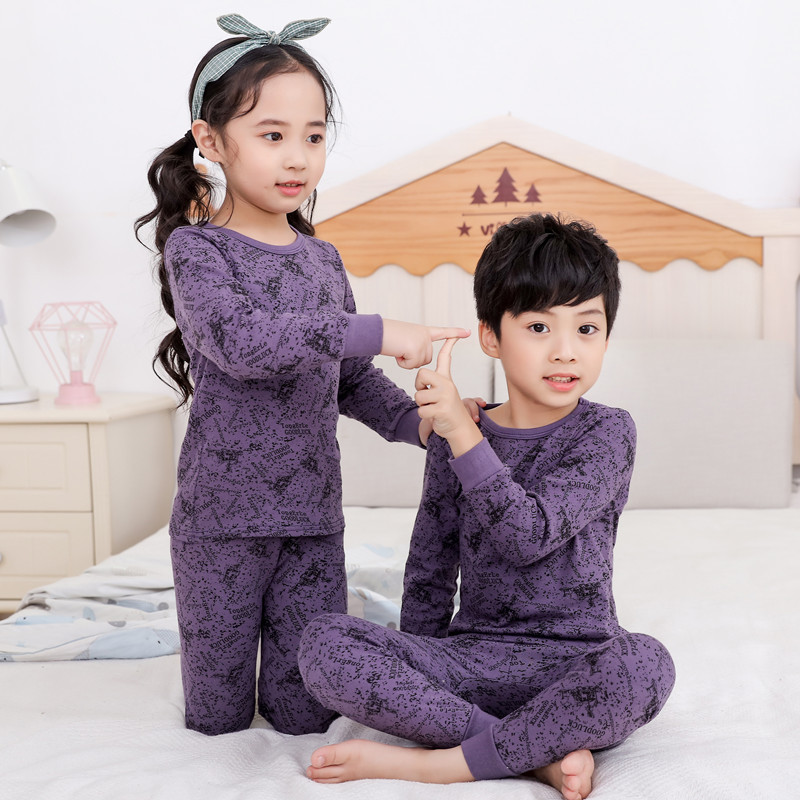 Bộ Đồ Ngủ Cotton Tay Dài Cho Bé Từ 100-150