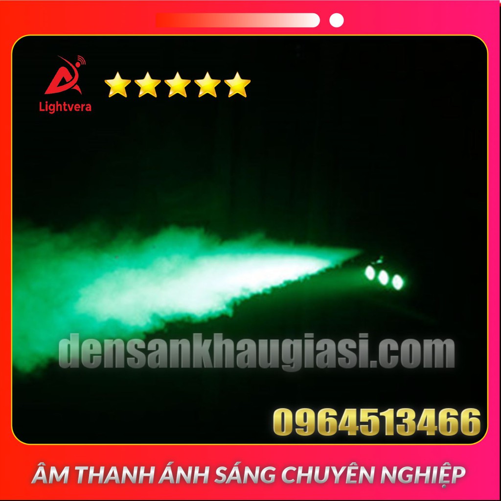 Máy Phun Khói Mini Có Bóng Led Cho Phòng Bay Phòng Karaoke Đèn Sân Khấu Lightvera