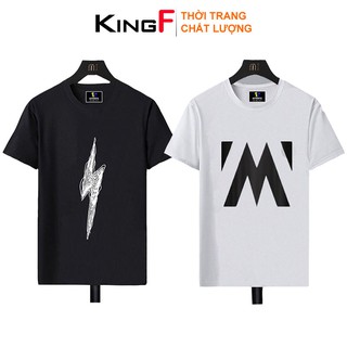 Áo thun in hình FORM VỪA TAY NGẮN KingF Áo phông nam nữ FLASH - Chất vải mềm mịn hút mồ hôi thoáng mát - In decal bền