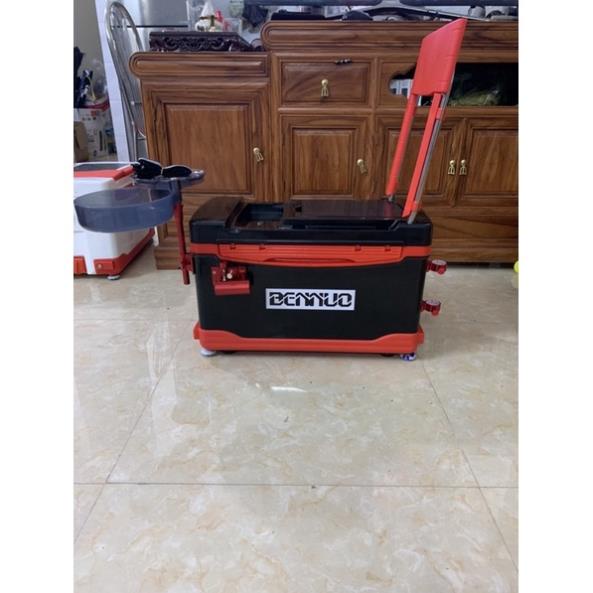 Thùng Câu Đài Đa Năng Thể Tích 32L giữ nhiệt cực tốt, giải quyết mọi địa hình khi đi câu cá MC-5