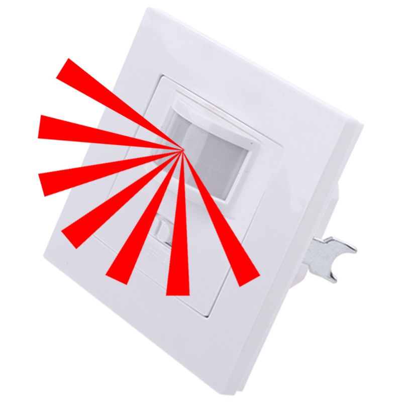 Công Tắc Cảm Biến Chuyển Động Hồng Ngoại Tự Động 9m 220-240V AC