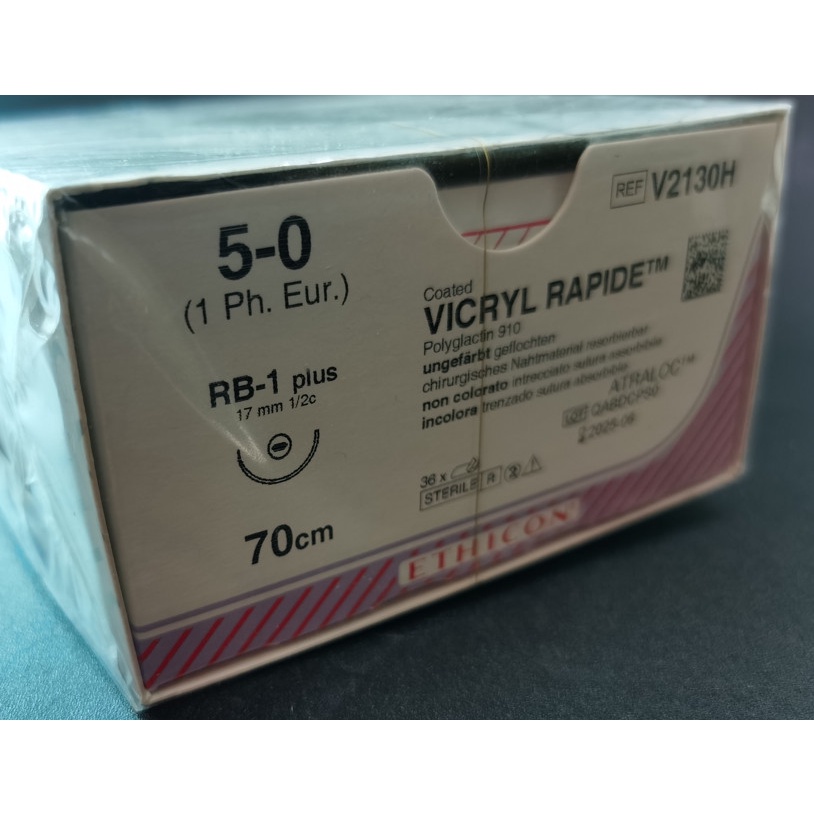 Chỉ phẫu thuât Vicryl Rapide 5/0